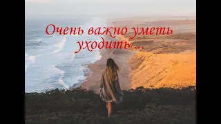 Светлана Чеколаева " Очень важно уметь уходить... "