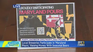 Where's Marty? Learning how Maryland breweries are giving back to their communities