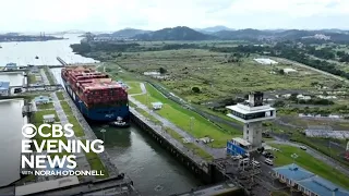 Drought hampering Panama Canal could have major economic repercussions