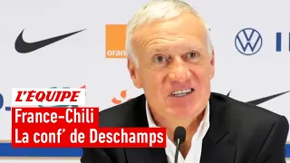 Didier Deschamps après France-Chili : "Je ne vais pas sauter au plafond..."