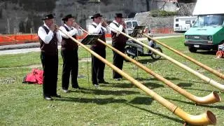 Alphorn Festival Nendaz Switzerland