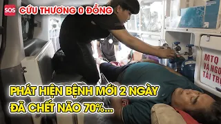 Phát hiện bệnh mới 2 ngày đã chết não 70%, đưa anh về quê nhà | Cứu thương 0đ