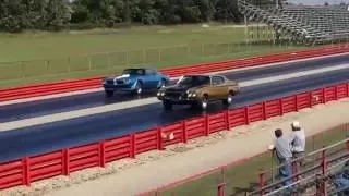 2016 Pure Stock Muscle Car Drag Race Trans Am vs GS