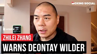 Zhilei Zhang FIRES WARNING To Deontay Wilder, Talks Fury vs. Usyk