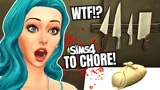 NIEPOKOJĄCE 🔪 domy w THE SIMS 4 *Pierwszy raz się przestraszyłam💀