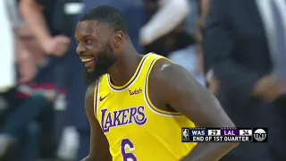 Lance Stephenson Drops Jeff Green With Nasty Move, Lakes Bench Goes Wild