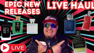 EPIC NEW FRAGRANCE RELEASE HAUL LIVE.