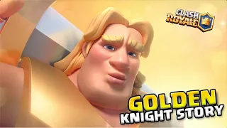 The FIRST Clash Royale Hero's ORIGIN STORY! Golden Knight Backstory | Clash Champions Stories