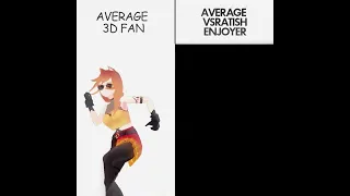 3D Vtuber vs 2D Vtuber #2dvtuber #3dvtuber #shorts #vtuber