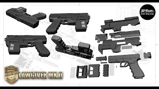 DREDD 2012 LAWGIVER MK2 DESIGN