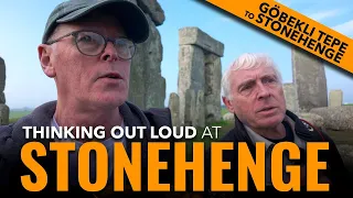 We take time out during filming at STONEHENGE (and make an appeal).