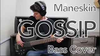 Måneskin - GOSSIP (Bass Cover With Tab)