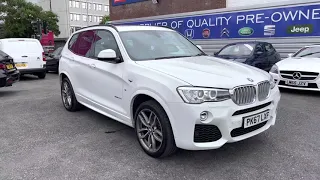 Used BMW X3 35d M Sport xDrive | Motor Match Stockport