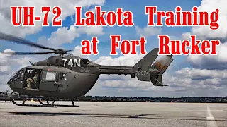 UH-72 Lakota Helicopters at Fort Rucker, Alabama for Training