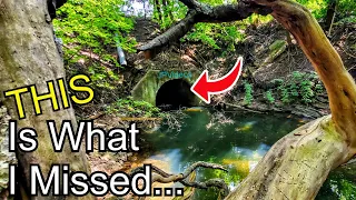 Sketchy Culvert Adventure Continues - Lets Finish it This Time!