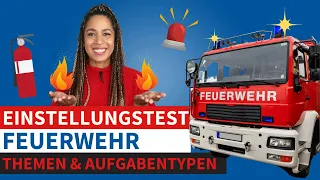 Einstellungstest Feuerwehr: Alle Themen & Aufgabentypen! (2023)#einstellungstest #lernen