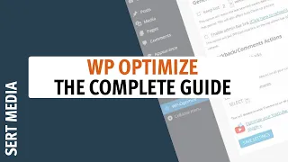 WP-Optimize Tutorial 2019 - How To Setup WP-Optimize Plugin - WP-Optimize Plugin