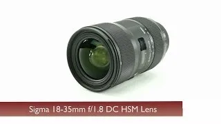 Sigma 18-35mm f/1.8 DC HSM Lens