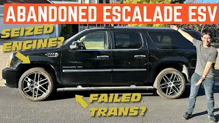 Owner ABANDONED This Cadillac Escalade At A Repair Shop... I BOUGHT IT