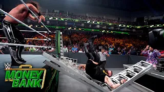 Seth Rollins smashes Kevin Owens onto a ladder: WWE Money in the Bank 2021 (WWE Network Exclusive)