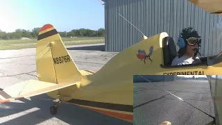 EAA Biplane Maria Taxi Test Of Upgrades