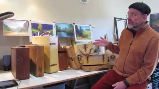 Plein Air Painting Boxes from My Collection
