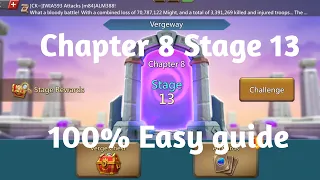 Lords mobile Vergeway chapter 8 Stage 13 easiest guide