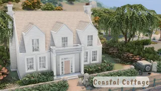 Coastal Cottage | The Sims 4 Speed Build | CC | Download Link