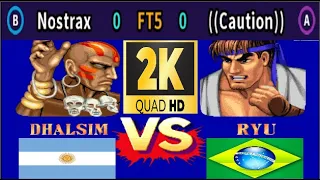 Street Fighter II: Champion Edition - Nostrax VS ((Caution)) - FT5