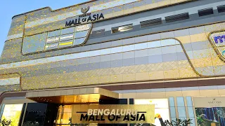 MALL of ASIA Bangalore Exclusive Tour in 4K | Largest Premium Mall of India