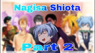 Different Characters React Part 2 //Nagisa🐍🔪 Ships Included //Read Description