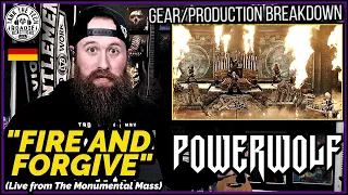 ROADIE REACTIONS | Powerwolf - "Fire & Forgive (Live: The Monumental Mass)"