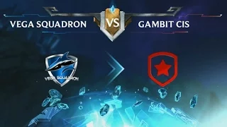 Vega Squadron vs Gambit CIS, highlights. LCL Summer 2016 Неделя 6