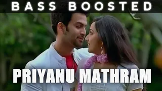 Priyanu mathram | BASS BOOSTED | Robinhood | Prithviraj | Vijay Yesudas | Swetha Mohan | Bass Bro