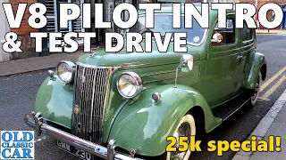 The 1950 FORD V8 PILOT, walkaround & onboard this flathead V8 Ford