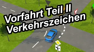 Vorfahrt Teil 2 - Verkehrszeichen - Fahrschule Punkt