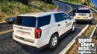 GTA 5  Mod Highway Patrol| Illinois| GTA 5 Lspdfr Mod| 4K