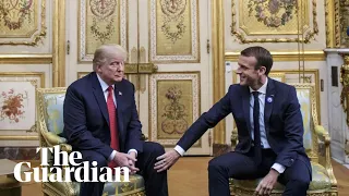 Trump and Macron try to defuse tension: 'We want a strong Europe'