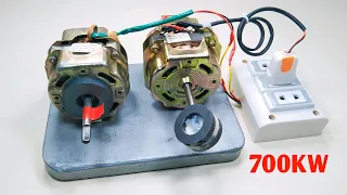 New Creative Idea 700KW 230V First Electric Generator Use Fan Motor Permanent Magnet With Home