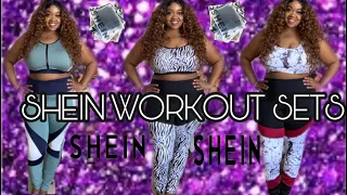 SHEIN ACTIVEWEAR| TRY ON|HAUL| Affordable Workout Sets|Plus Size 1x