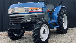 ISEKI GEAS 25S 4x4 Prezentacja modelu japońskiego traktora