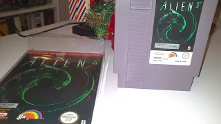 Распаковка геймплей с комментариями игры Alien 3 NES