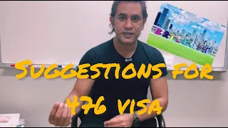 Suggestions who applied for 476 visa | How to convert 476 visa to permanent residency