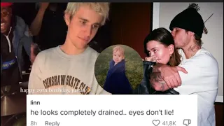 This Justin Bieber birthday video has his fans worried about him|Hailey breaks her silence
