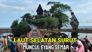 Di Luar Nalar! Air Laut Selatan Tiba-tiba Kering Muncul Eyang Semar