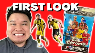 2021-22 Topps Chrome Bundesliga Soccer Hobby Box || First Look 🤩