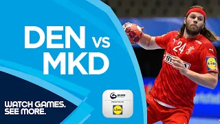 HIGHLIGHTS | Denmark vs North Macedonia | Round 4 | Men's EHF Euro 2022 Qualifiers
