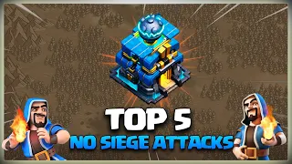 Updated! TOP 5 TH12 Attack Strategies - No Siege 2023 | Best Th12 Attack Strategy | coc