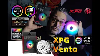 💨 Review FAN XPG VENTO 120 ❄️ A ventoinha ARGB com 2 anos de Garantia e com rolamento Rifle ...