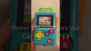 Konami Code Works on Fisher Price Game Boy Toy!